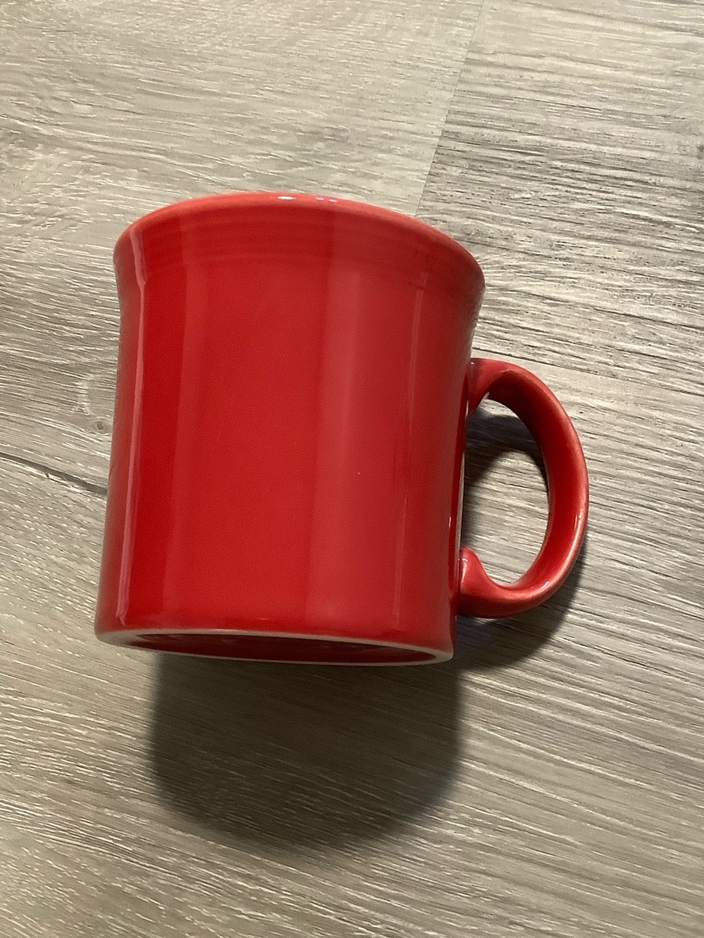 Fiesta scarlet red classic C handle 10.25 oz mug